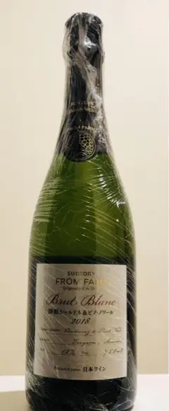 【新品】サントリー 津軽シャルドネ&ピノ・ノワール スパークリング 2018