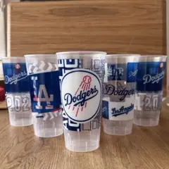 ロサンゼルス　ドジャース カップ 5個セット スタジアム限定