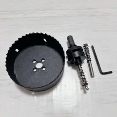 ホールソー バイメタル 電動ドリルツール 切削工具 DIY 105mm