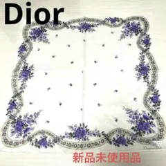 Christian Dior 花柄ハンカチ　オケージョン　新品未使用品