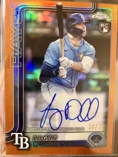 25シリ★LOGAN DRISCOLL TOPPS CHROME MLB