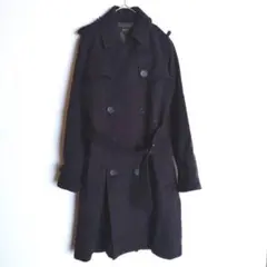 A.P.C アーペーセー トレンチコート ネイビー XS アルパカウール 厚手