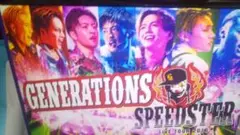 GENERATIONS SPEEDSTER LIVE TOUR 2016 DVD