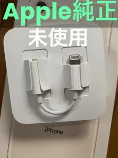 iPhone apple 純正 変換アダプタ　イヤホンジャック