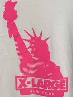 X-LARGE 自由の女神 Tシャツ 白 Mサイズ エクストララージ
