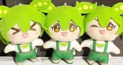 ずんだもん ボイスマスコット ぬいぐるみ ３種