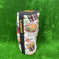 ラウドマウス 筒型 ヘッドカバー ドライバー用 ハンバーガー