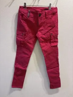 tommy girl カーゴパンツ Sサイズ 赤　トミーガール
