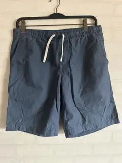 メンズ　ハーフパンツ　ショートパンツ　M ネイビー