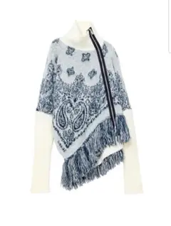 年内まで sacai Bandana Jacquard Knit Blouson