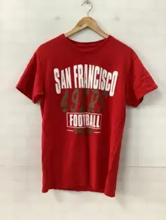 8.6◎A821P◎ジャンクフード◎Tシャツ◎レッド◎プリント◎フットボール