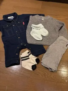 コムサアンドクロワッサンスベベセット 80センチ