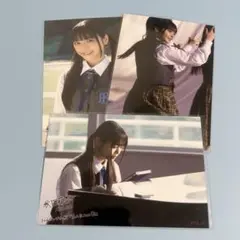 秋田莉杏　3枚セット