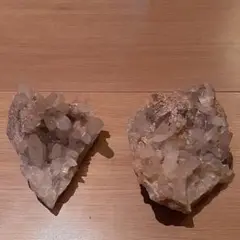 水晶クラスター2点セット