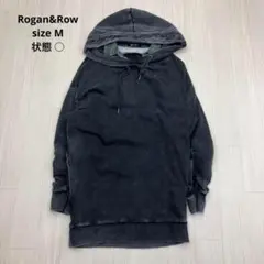 ● Rogan&Raw パーカー フーディ レイアウト ゆるだぼ フェード M