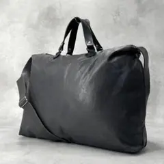 【良品✨】エムゼロエイトファイブワン 2way ショルダーバッグ レザー 黒