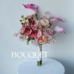 ウェディング ♡ クラッチブーケ アーティフィシャルフラワー 海外風♡