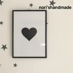ハート　インテリア　ポスター