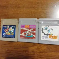ゲームボーイソフト3点セット