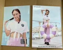 千葉ロッテ M☆Splash!! ブロマイド 2枚 AIKA