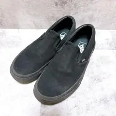 バンズ VANS スリッポン スニーカー ブラック 22.5cm