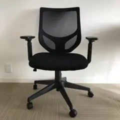 無印 ワーキングアームチェア 背メッシュ