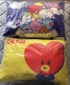 BTS BT21 カバー付き枕 まくら43x63cm