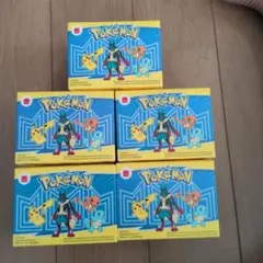 ポケモン カラフルボックスセット 5個　未開封