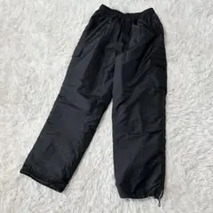 【c4993】メンズ　イージーパンツ ナイロン　ウエストゴム　ブラック