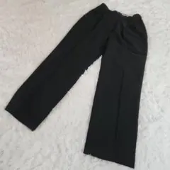 オンワード樫山 スラックス　パンツ NH LADY ブラック L サイズ 黒