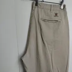 トミーヒルフィガー 36☓34 チノパン ロングパンツ ツータック ベージュ