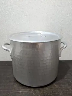 未使用 京都 有次 アルミ 寸胴鍋　打ち出し 24cm 京都 有次 アルミ 寸胴 鍋 24cm