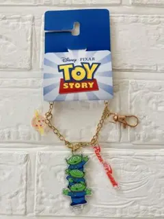 新品タグ付き　トイストーリー　チャーム　キーホルダー　ディズニー　しまむら