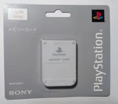 【中古未使用】プレイステーション　メモリーカード　SCPH-1020 HI