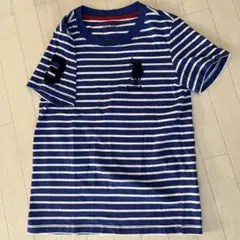 U.S. POLO ASSN. ストライプ半袖Tシャツ