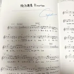 10th スコアブック カミュ