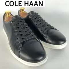 COLE HAAN　コールハーン　グランド　レースアップレザースニーカー　黒