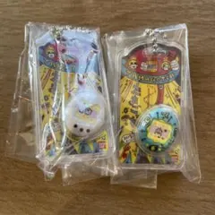 Tamagotchi ホワイト ブルー キーホルダーセット