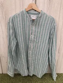 Ciaopanic Typy 長袖シャツ M グリーンストライプ
