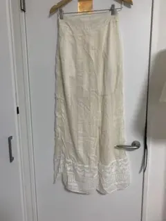 mame kurogouchi コットンワイドパンツ