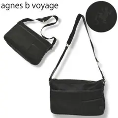 アニエスベー オム agnes b HOMME ショルダー バッグ 鞄 黒