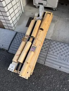 木製 すのこベッド用フレーム 金具付き　シングルベッド　シングル　解体済み