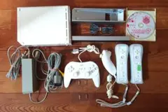 ジャンク品 Wii 本体 ケーブル コントローラー セット