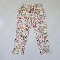❤コメントなし&即購入OK❤花柄パンツ フラワー Lサイズ