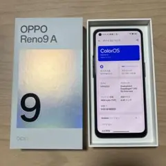 OPPO Reno9 A 本体　128GB