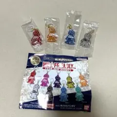 MR.FRIENDLYキラキラめじるしアクセサリー レッド・オレンジ・ブルー・白