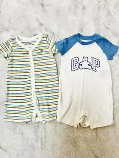 baby gap ロンパース 6-12ヶ月　2点セット　80サイズ