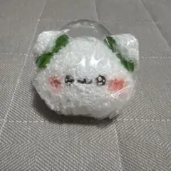 ふわきゅん ガチャ フェイスマスコット グリーン 緑