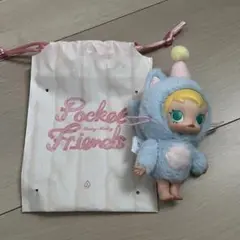 POPMART baby molly Pocket Friends ブルー