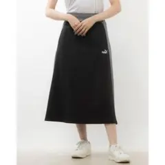 タグ付未使用品 PUMA CORE HERITAGE ニット ロング スカートS